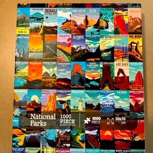 Bundle of 2 National Parks puzzles - 1,000 pieces each